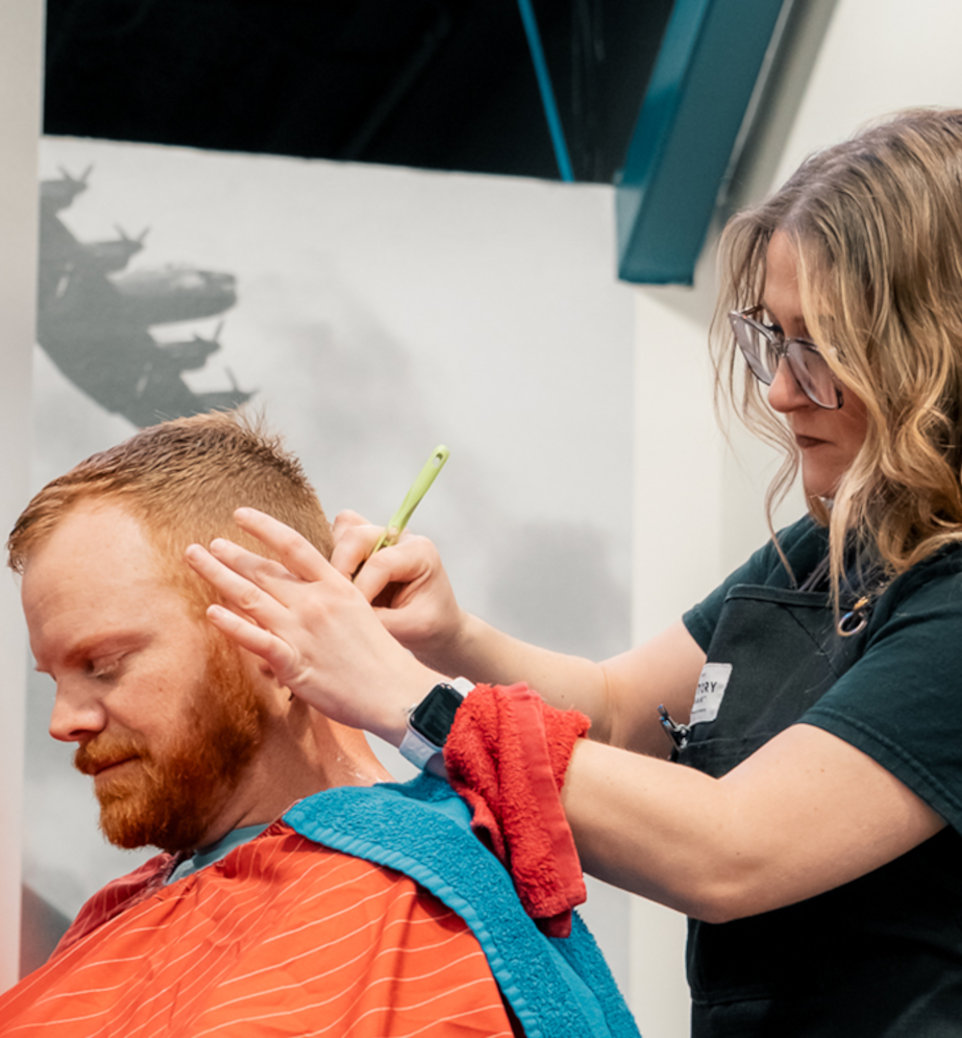 visit our Saginaw, TX barbershop
